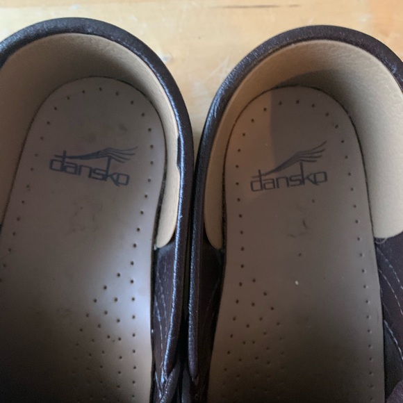 Dark Brown Dansko Clogs Size 42 - Picture 6 of 9